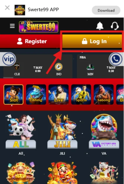 swerte99 login